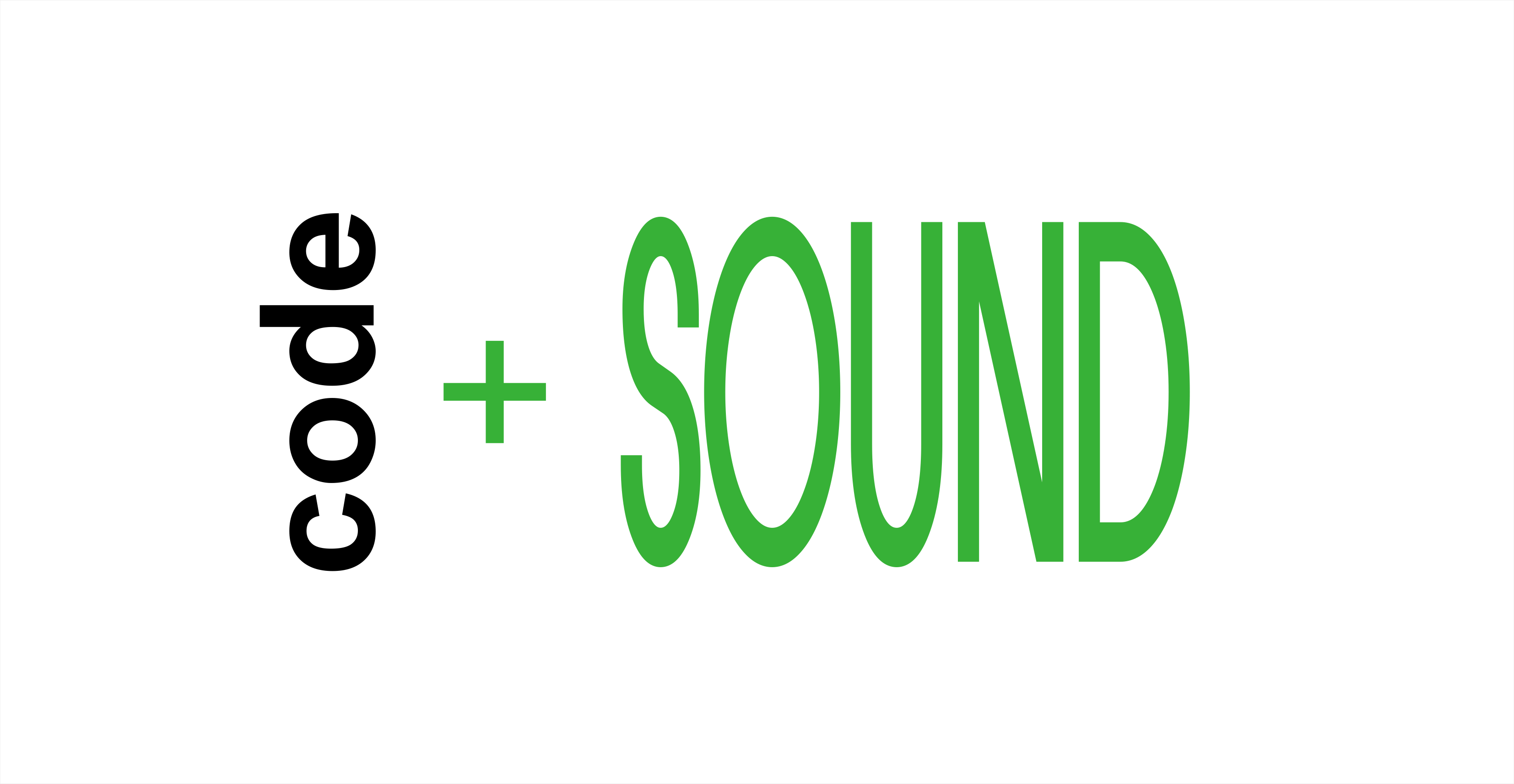 Logo: code and sound